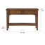 Large serveur 2 tiroirs 56 po Donne