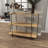 Dakota 39.5'' Solid Wood Top Console Table