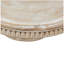 Mango wood cake stand with glass dome