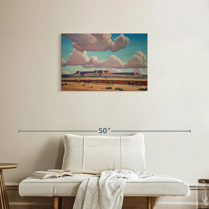 Lelar au large des Terres Navajo, H 20 po x l 30 po