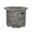 Outdoor Round Mgo Propane Fire Pit With 40,000 BTU Output For Warm, Stylish Backyard Gatherings.