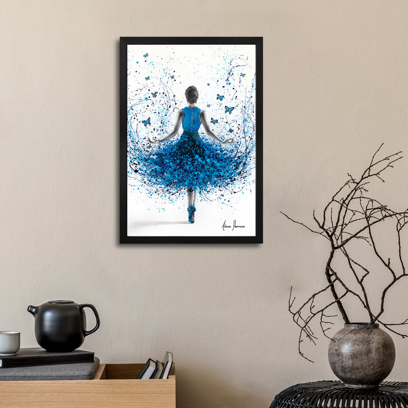 Affiches encadrées Butterfly Ballerina, H 32 po x l 24 po