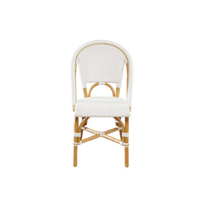 Chaise bistro blanche Paris - 2 chaises
