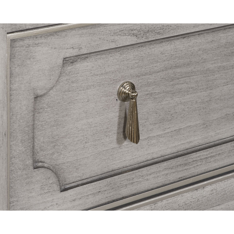 McKinney 3 - Drawer Solid Wood Nightstand
