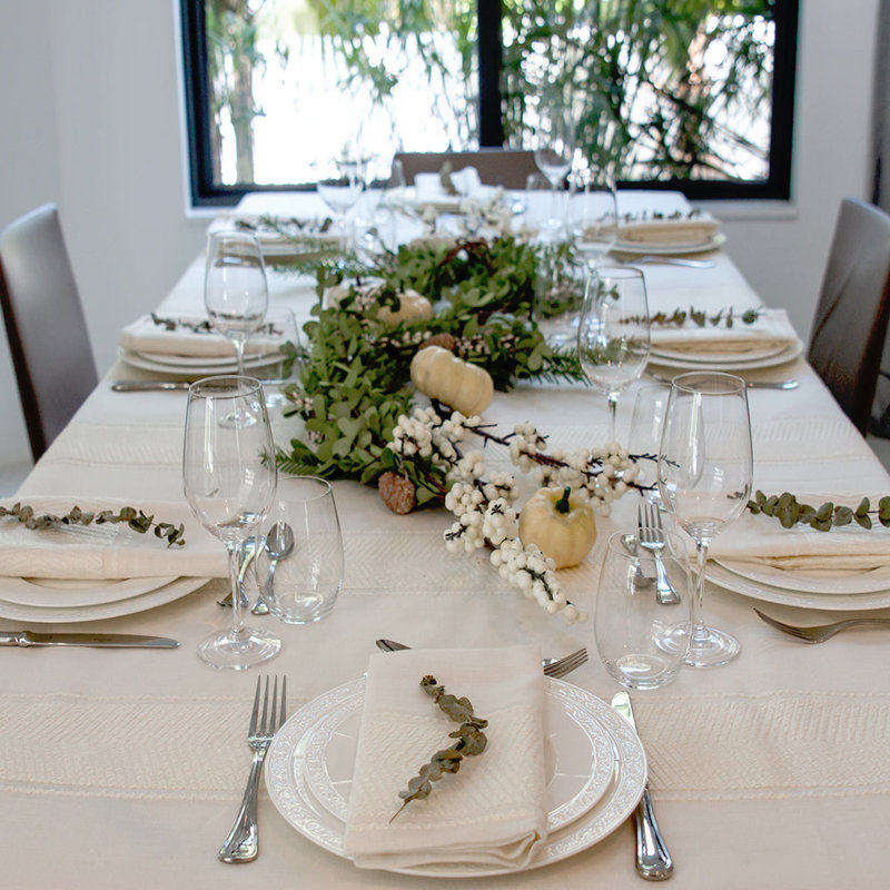 Bianca Striped Square Napkin