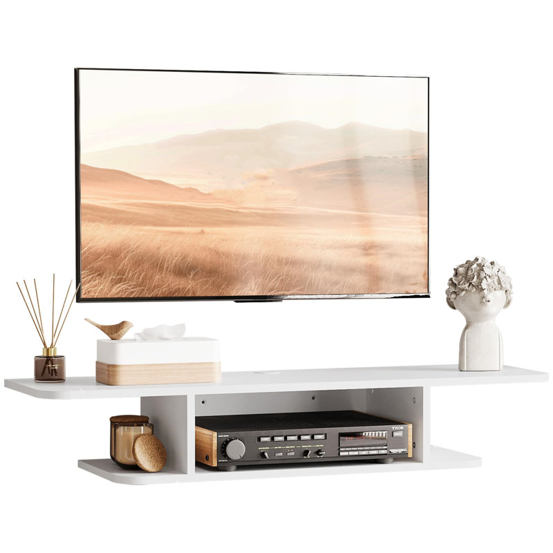 Unfinished TV Stand for TVs up to 40", White