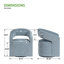 Chaise pivotante Jaidie-1334771762