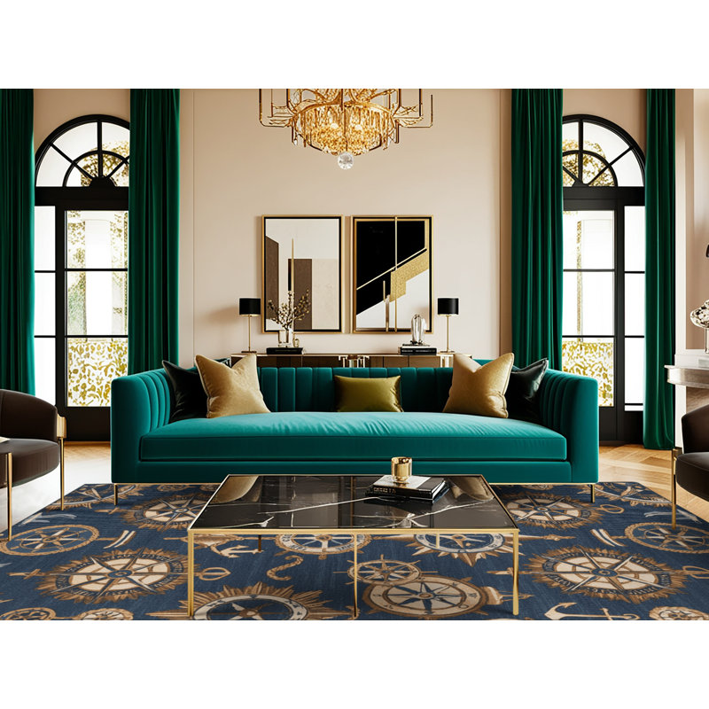  Tapis nautique lavable, Carré 6 pi