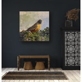 ROBIN - Unframed Print on Canvas