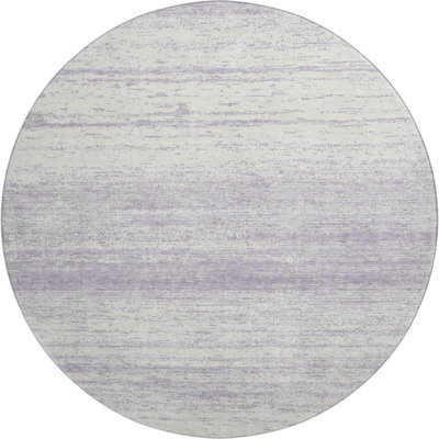 Premium Machine Washable Prisco Lavender Rug