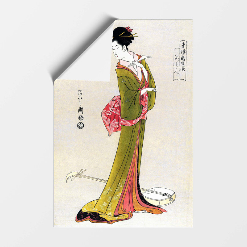Itsutomi by Chobunsai Eishi - Frameless Print, 42 cm H x 29.7 cm W