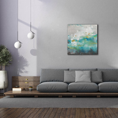 «Stratosphere 12» par Hilary Winfield, art mural sur toile, 37 po x 37 po