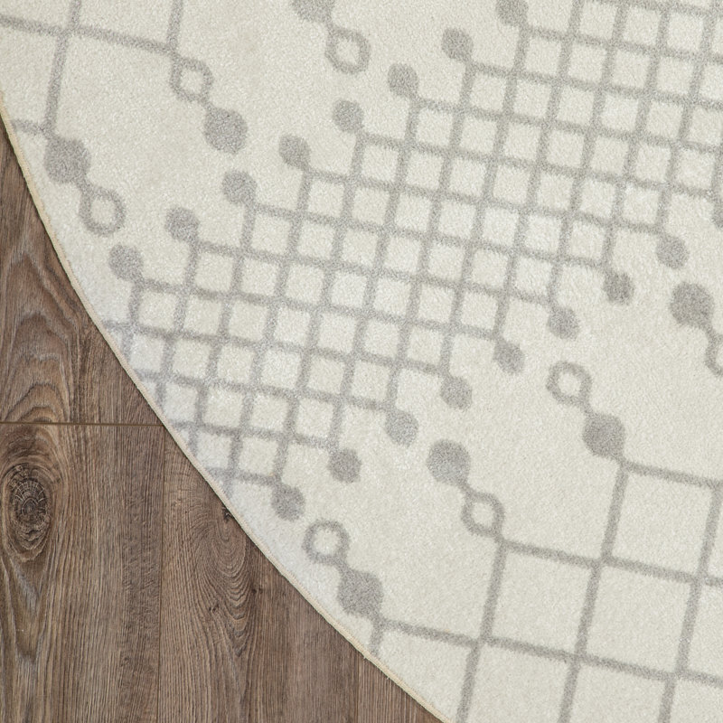 Kenisha Moroccan Rug, Round 5'3"