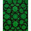 Tapis vert contemporain en laine noué à la main Correll 3 pi 2 po x 5 pi 5 po