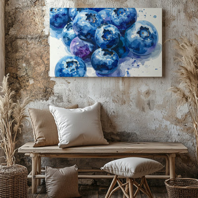 «Blueberry Burst», art mural