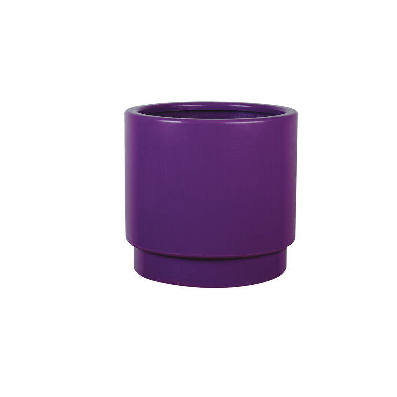 Pot Planter, 42cm H x 40cm W, Lilac Aubergine