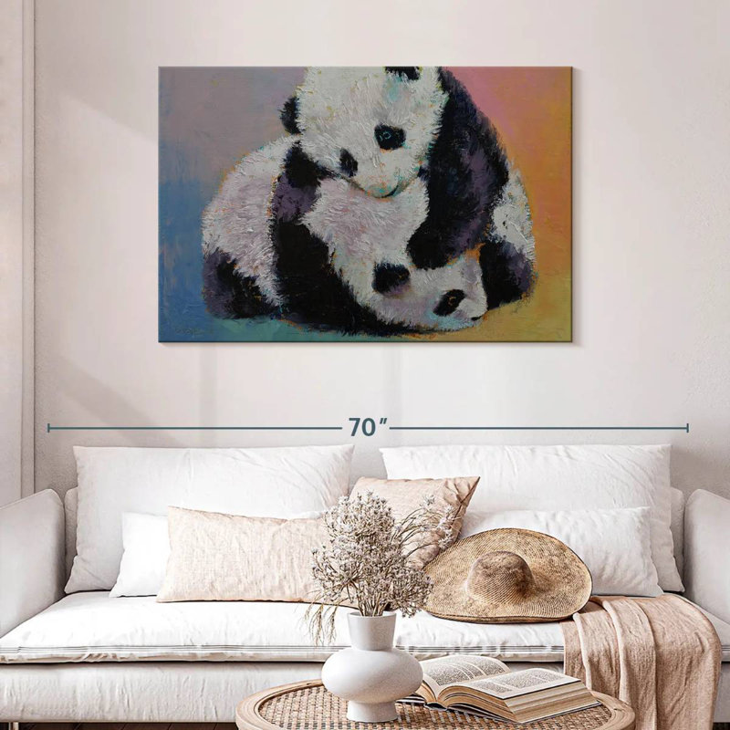 Brampt Baby Panda Rumble, 30" H x 45" W