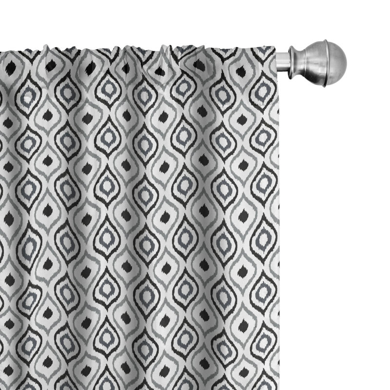 Panneau coulissant semi-diaphane avec passe-tringle, 28 po x 84 po