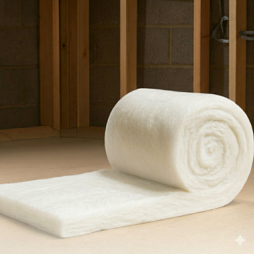 Opulent Home Loft Insulation Roll – Eco Thermal Polyester Roof & Wall Insulation, Itch-Free, Easy DIY Installation