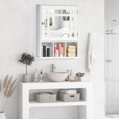 Armoire à pharmacie murale avec miroir Raqueal