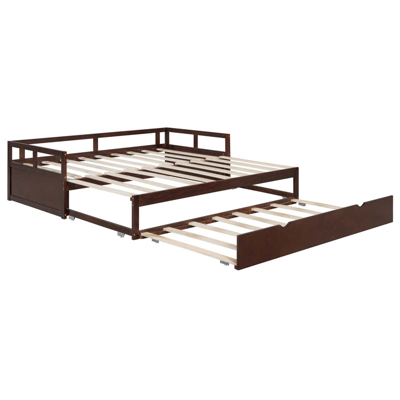 Space-Saving Extending Daybed with Pull-Out Trundle