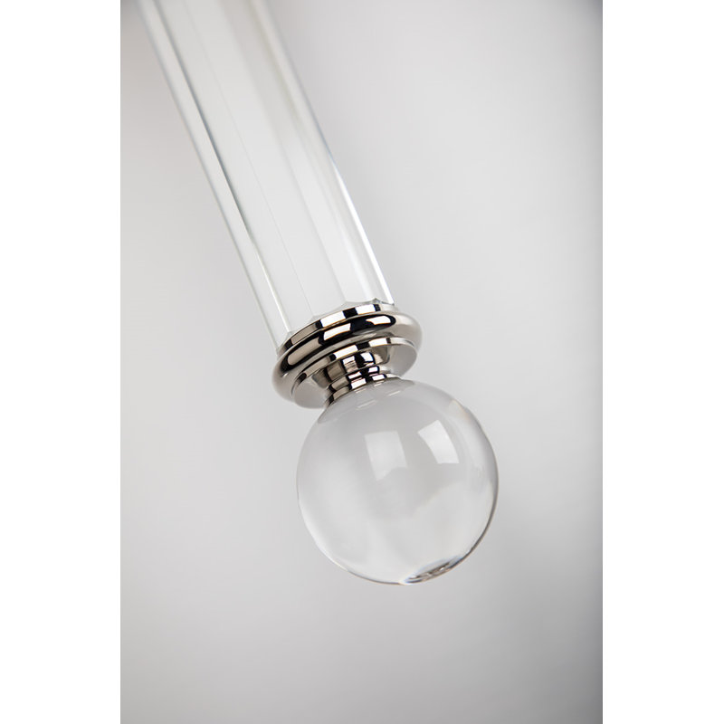 Gordon 1 - Light Flush Mounted Sconce, Polished Nickel