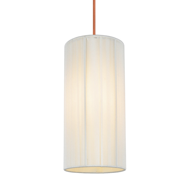 Kaylien 1 - Light Single Pendant, Orange, 12.5: H x 6" W x 6" D