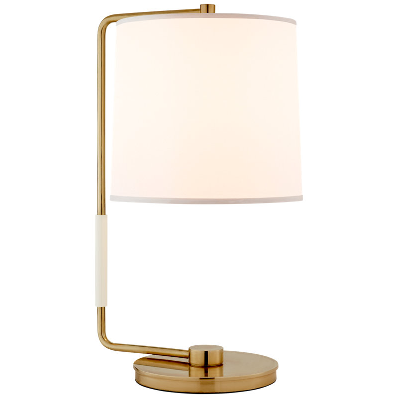 Barbara Barry Swing Table Lamp, Soft Brass