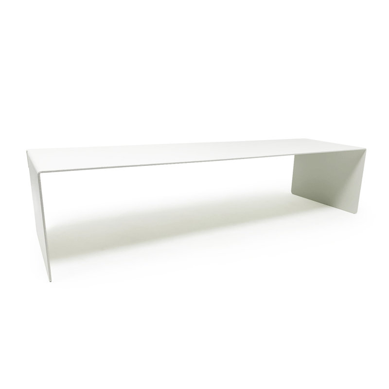 Metal Floating Shelf, White