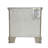 Grey 3-Drawer Nightstand, Nightstand