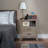 Charming Rustic Accent Table with Versatile Storage Options