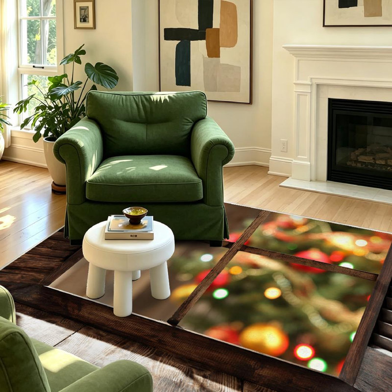 Tapis transparent lavable à la machine, espace libre sur le rebord de la fenêtre et le tapis intérieur