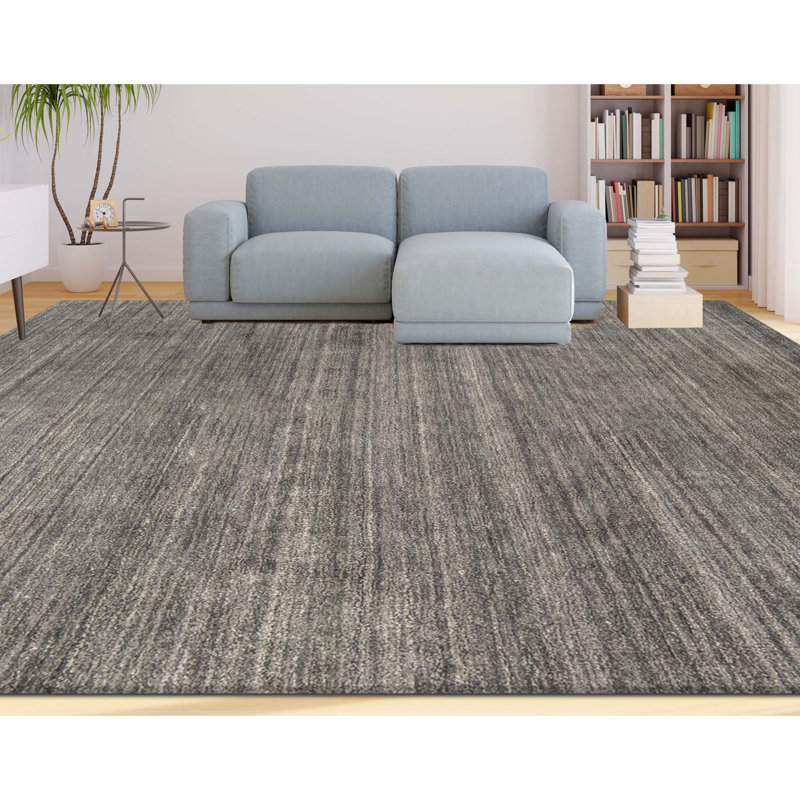 Area Rug in Charcoal