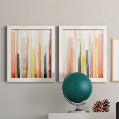 " Coral Reach I " 2 - Pieces Painting Print