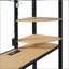 Lit mezzanine simple en métal avec bureau-1963119831-1963119830