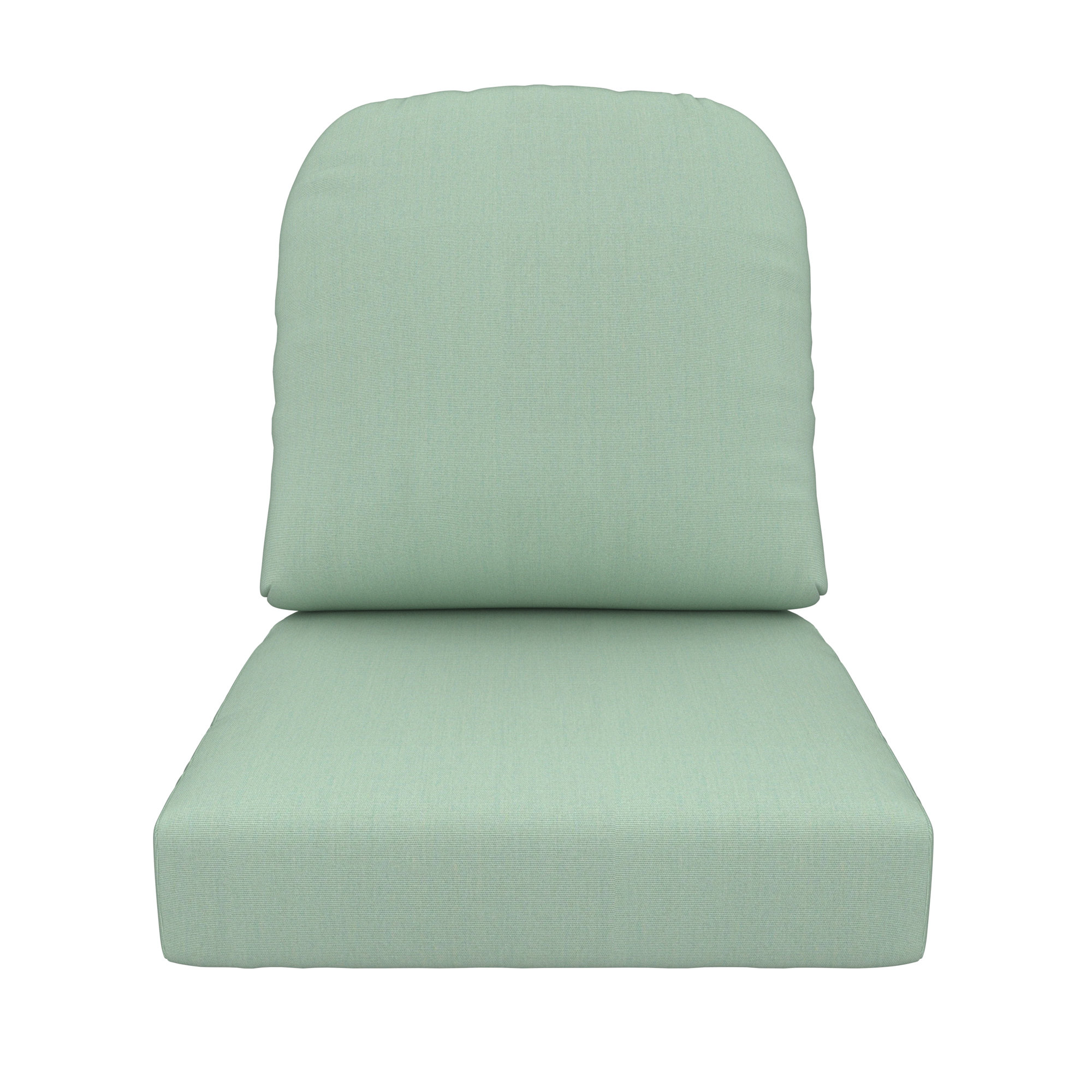 Amala Outdoor Sunbrella® Seat/Back Cushion, Canvas Spa Sunbrella® Canvas