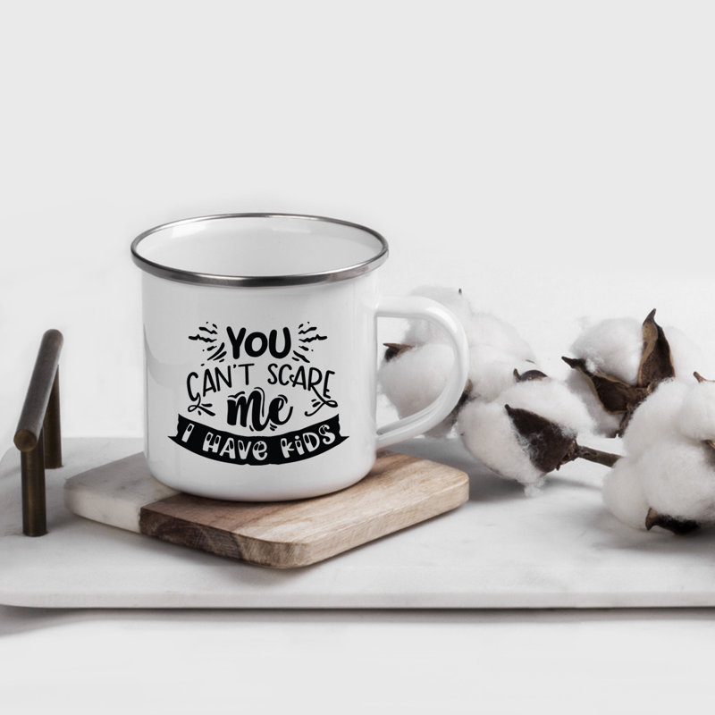 Tasse de camping «Funny Mom», Effroi