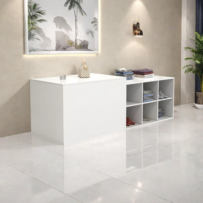 Simple style solid wood display cabinet