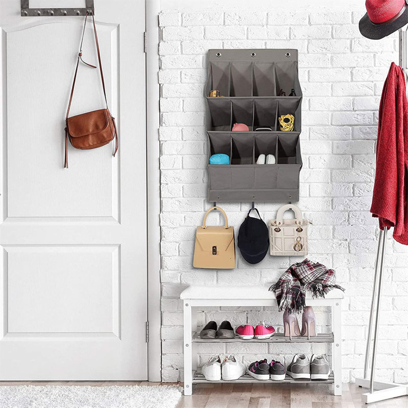 6 Pair Overdoor Shoe Organiser