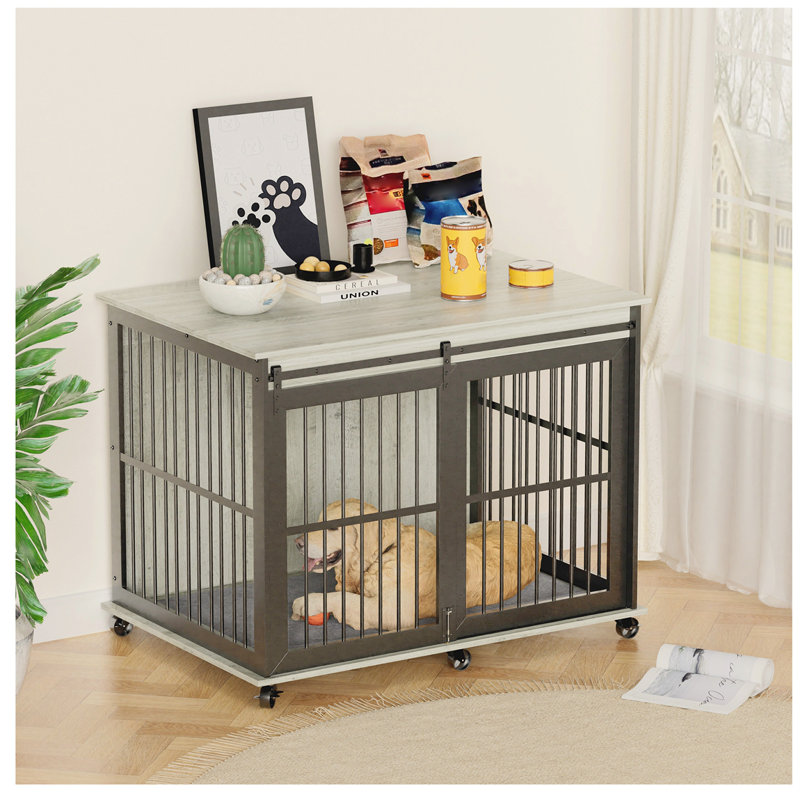 Table d'appoint sur roulettes Furniture, Gris