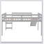 Lit mezzanine avec glissade, conception multifonctionnelle-1061139399