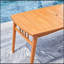 Table de salle à manger d'extérieur en bois d'eucalyptus Kapalua