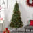 Flat Back Montreal Pine Artificial Christmas Tree