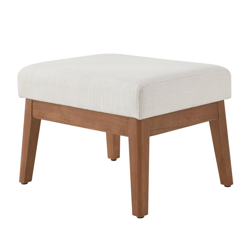  Repose-pieds moderne l 20 po Herrot, Blanc