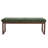 53'' Wide Upholstered Bench With Wood Legs-124944549