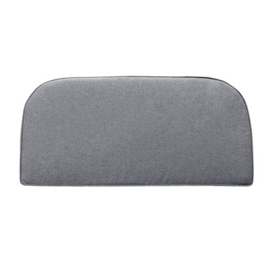 Loveseat Olefin Cushion- Dark Grey