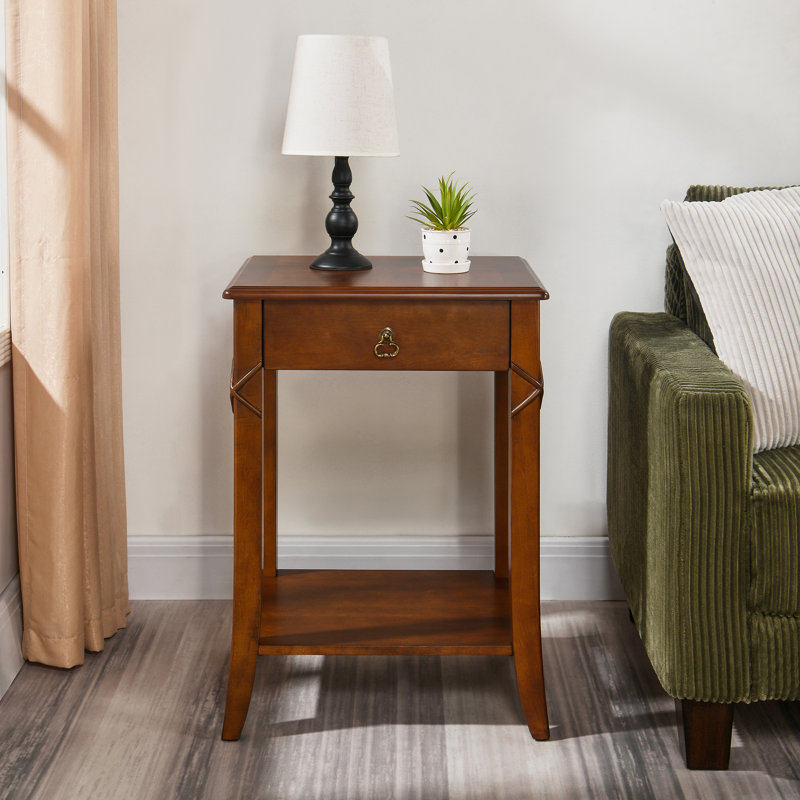 Suzuyo End Table With Drawer