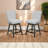 Cyrus Swivel Upholstered Barstool Set-1089046702-1089046701