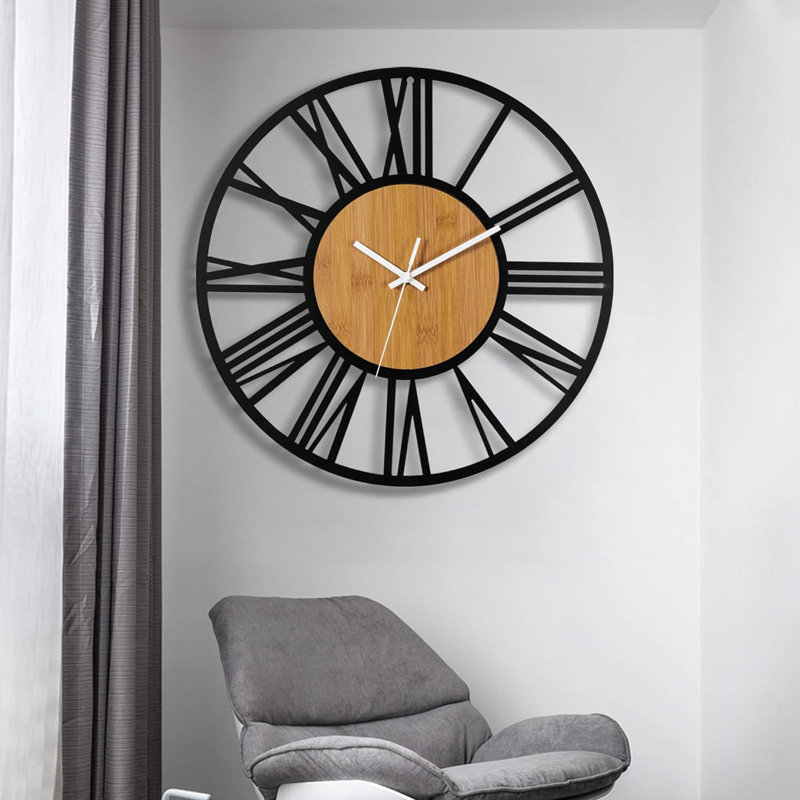 Rior Solid Wood Wall Clock