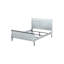 Lit simple Platinum - pin massif classique, placage de gomme sans option de rangement 47 po x 41 po 85 Élégants matériaux gracieux à bois courbé nécessite un sommier 46 po 41-1126943025-1126943030